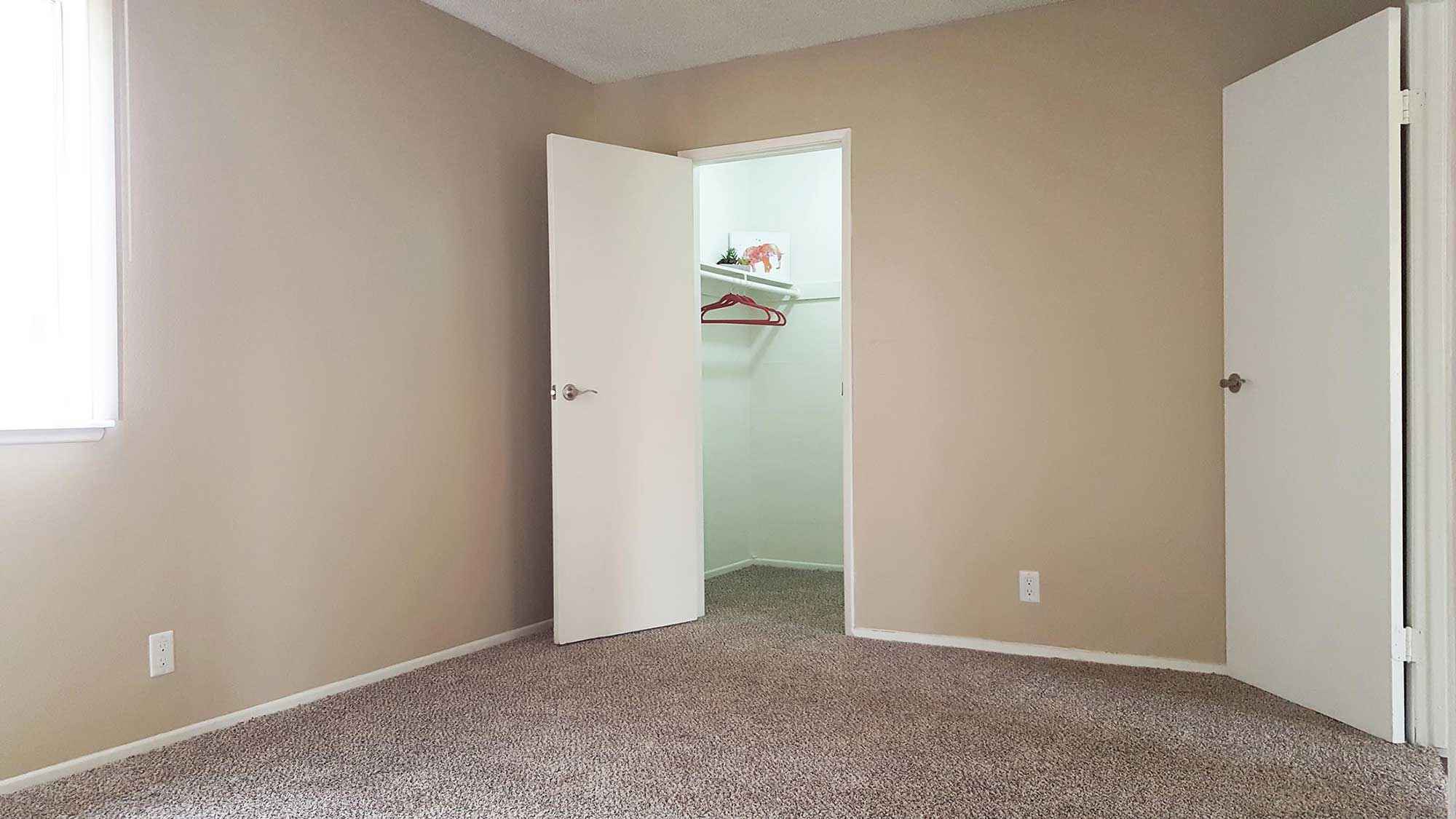 bedroom walkin closet at Shadow Mountain